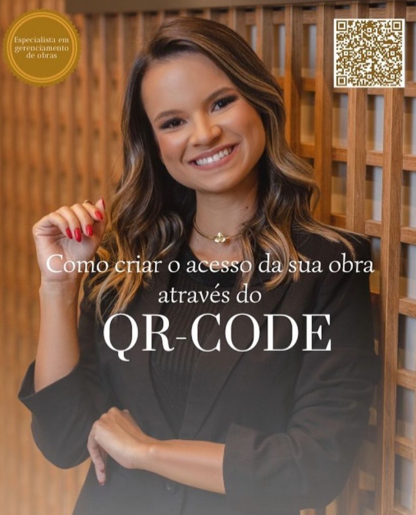 Como criar o acesso da sua obra através do QR-CODE